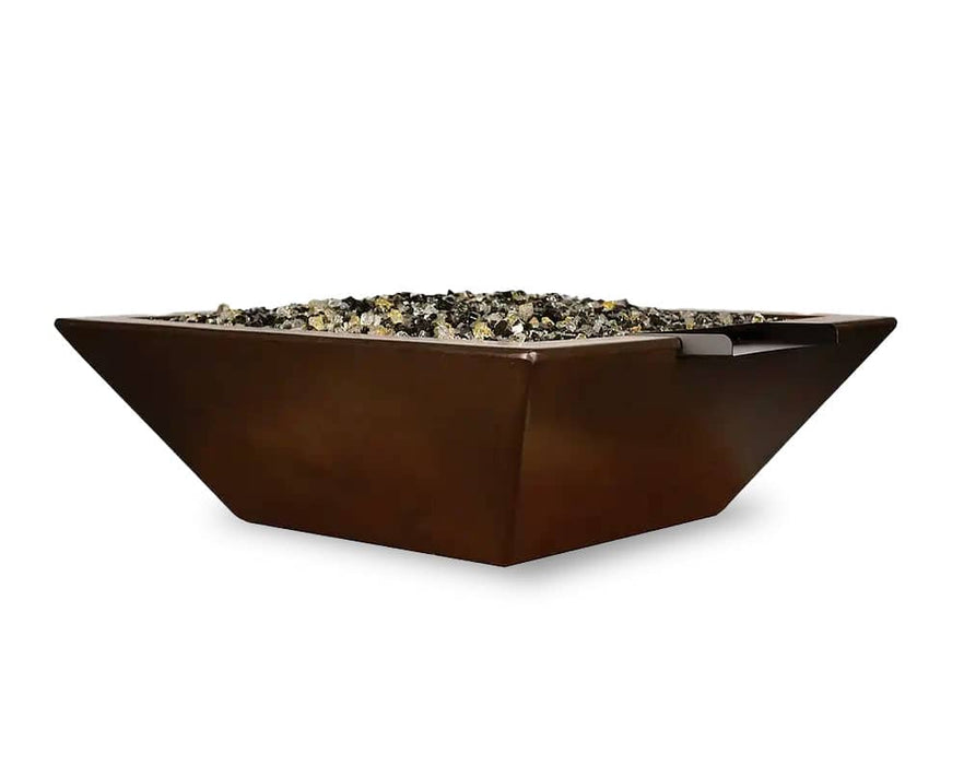 Geo Square Fire Water Bowl